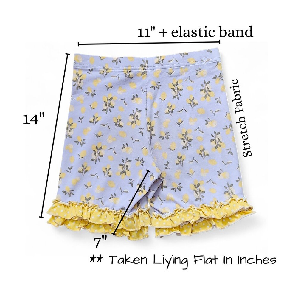 Matilda Jane Girls Kids Shorties 'Tart and Sweet" Double Ruffles Size 10 - Picture 7 of 8